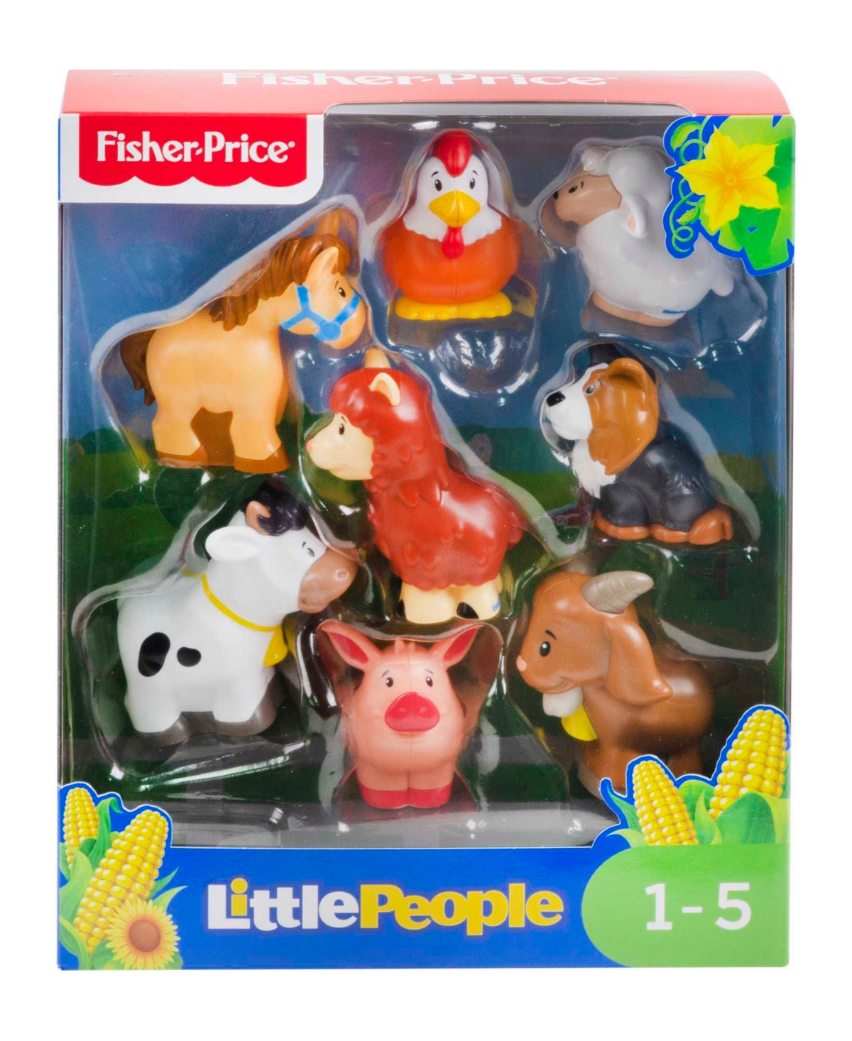 Shop Fisher Price Little People Farm Animal Friends Set In Multi