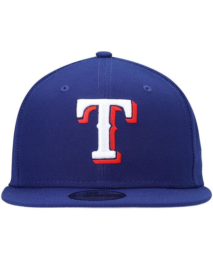 New Era Men's Royal Texas Rangers Primary Logo 9FIFTY Snapback Hat - Macy's