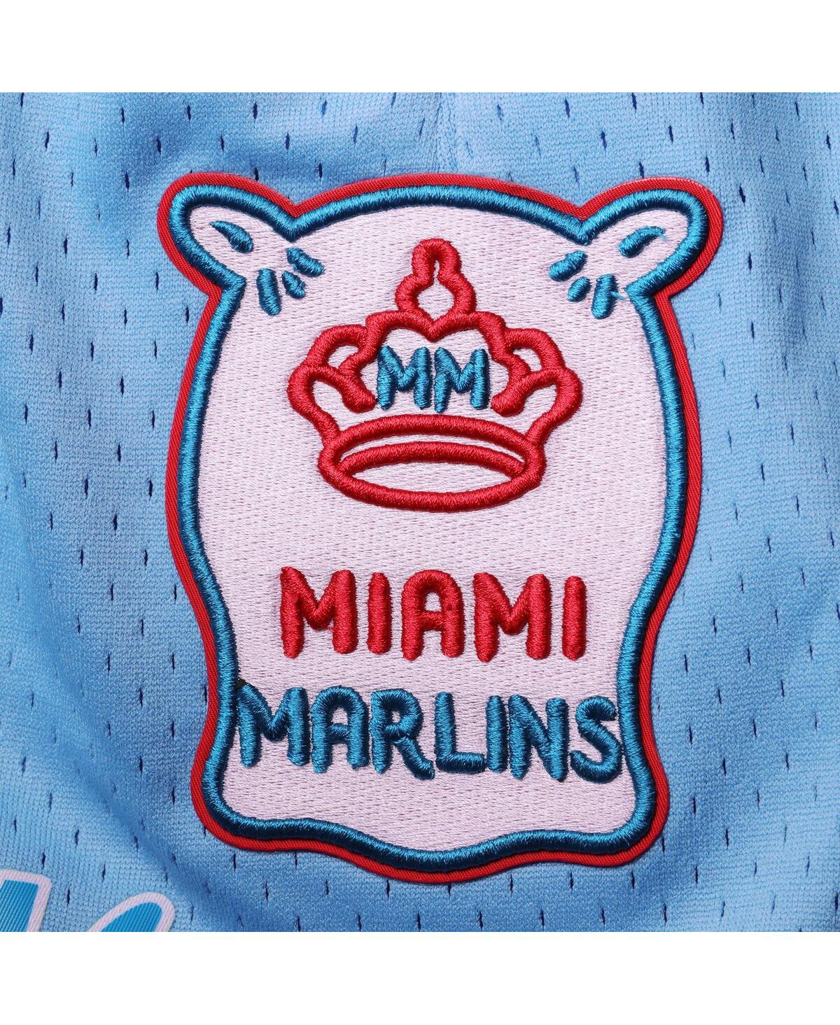 Shop Pro Standard Men's Light Blue Miami Marlins City Edition Mesh Shorts