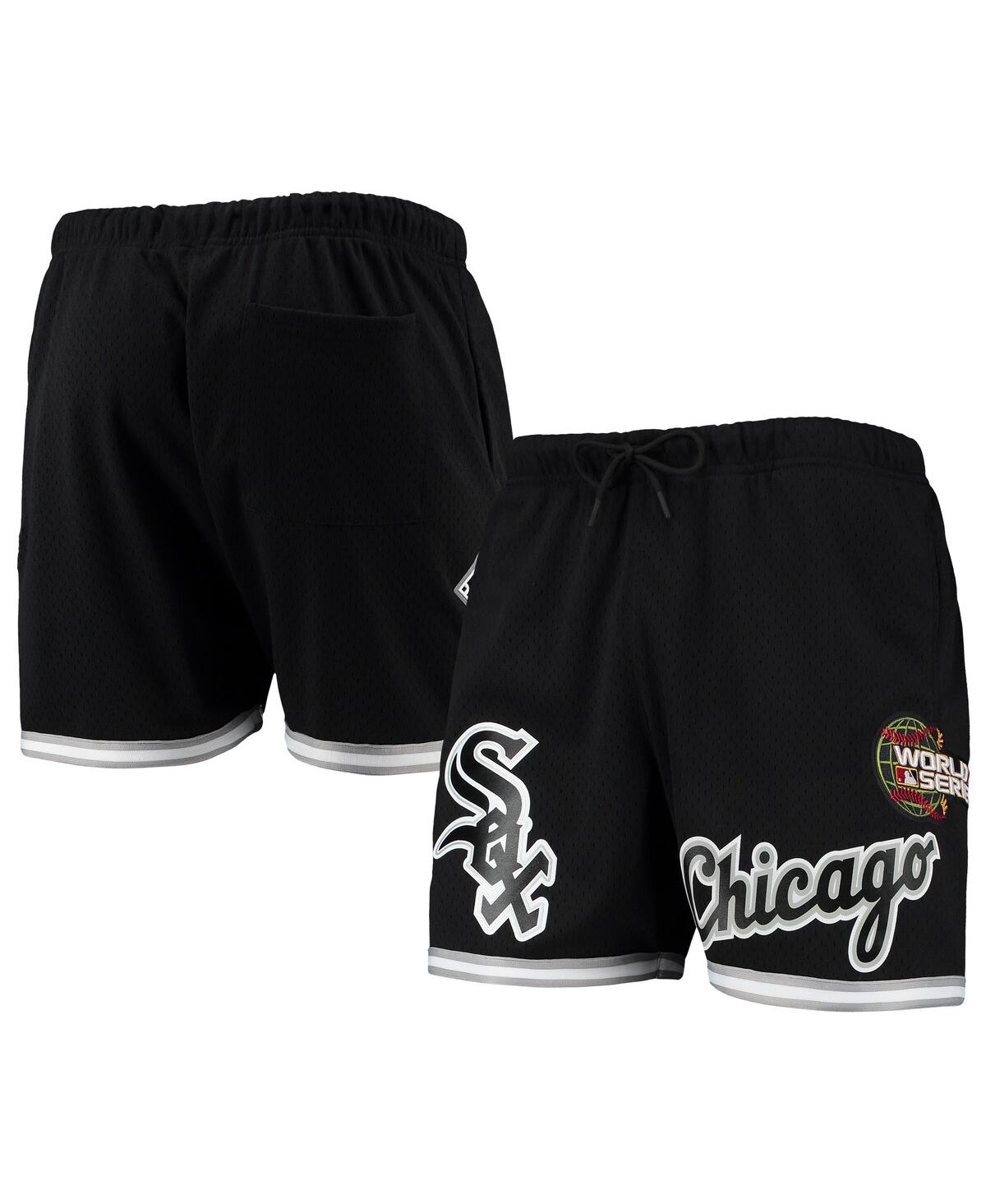 Shop Pro Standard Men's  Black Chicago White Sox 2005 World Series Mesh Shorts