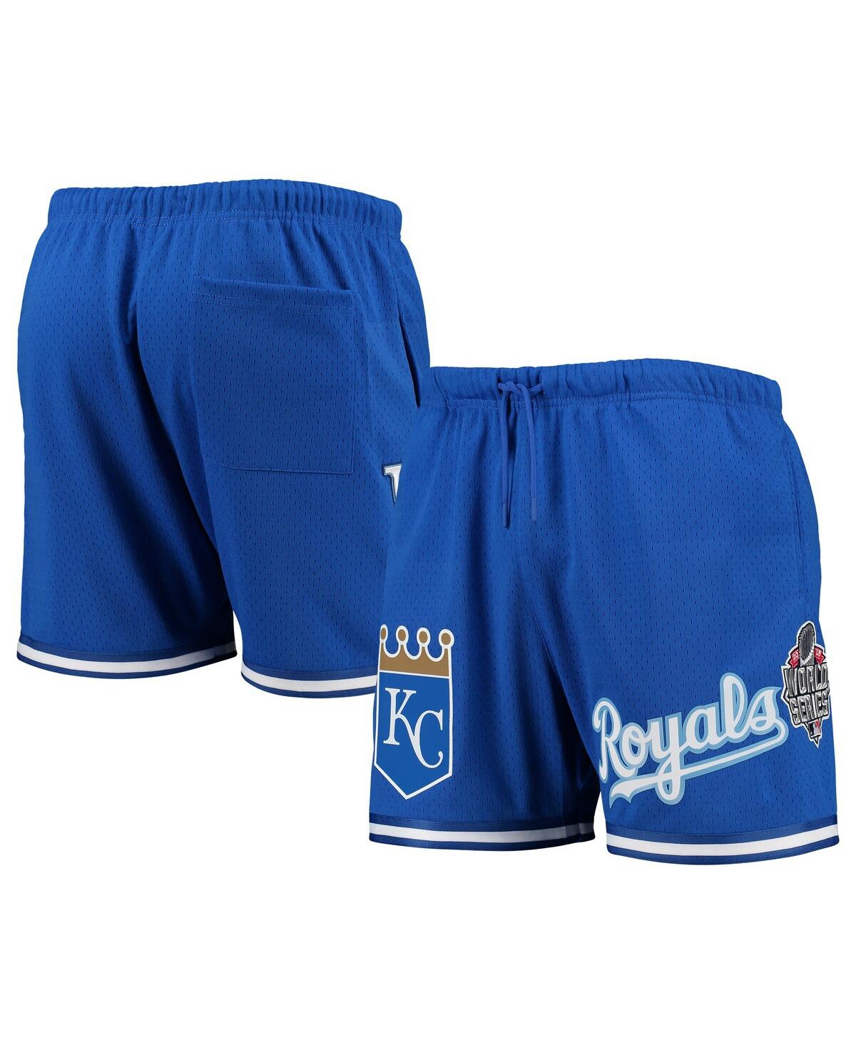 Pro Standard Royal Kansas City Royals 2015 World Series Mesh Shorts In Royal