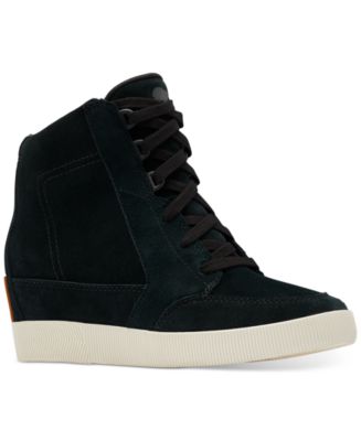 Sorel Out N About II Lace-Up Wedge Sneakers - Macy's