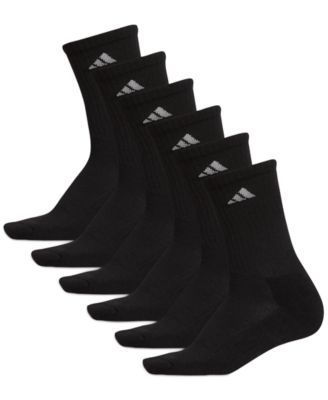Women's 6-Pk. Athletic Cushioned Crew Socks