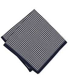 Men's Houndstooth Pocket Square, Created for Macy's 