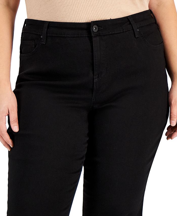 Style & Co Plus & Petite Plus Size TummyControl Bootcut Jeans, Created
