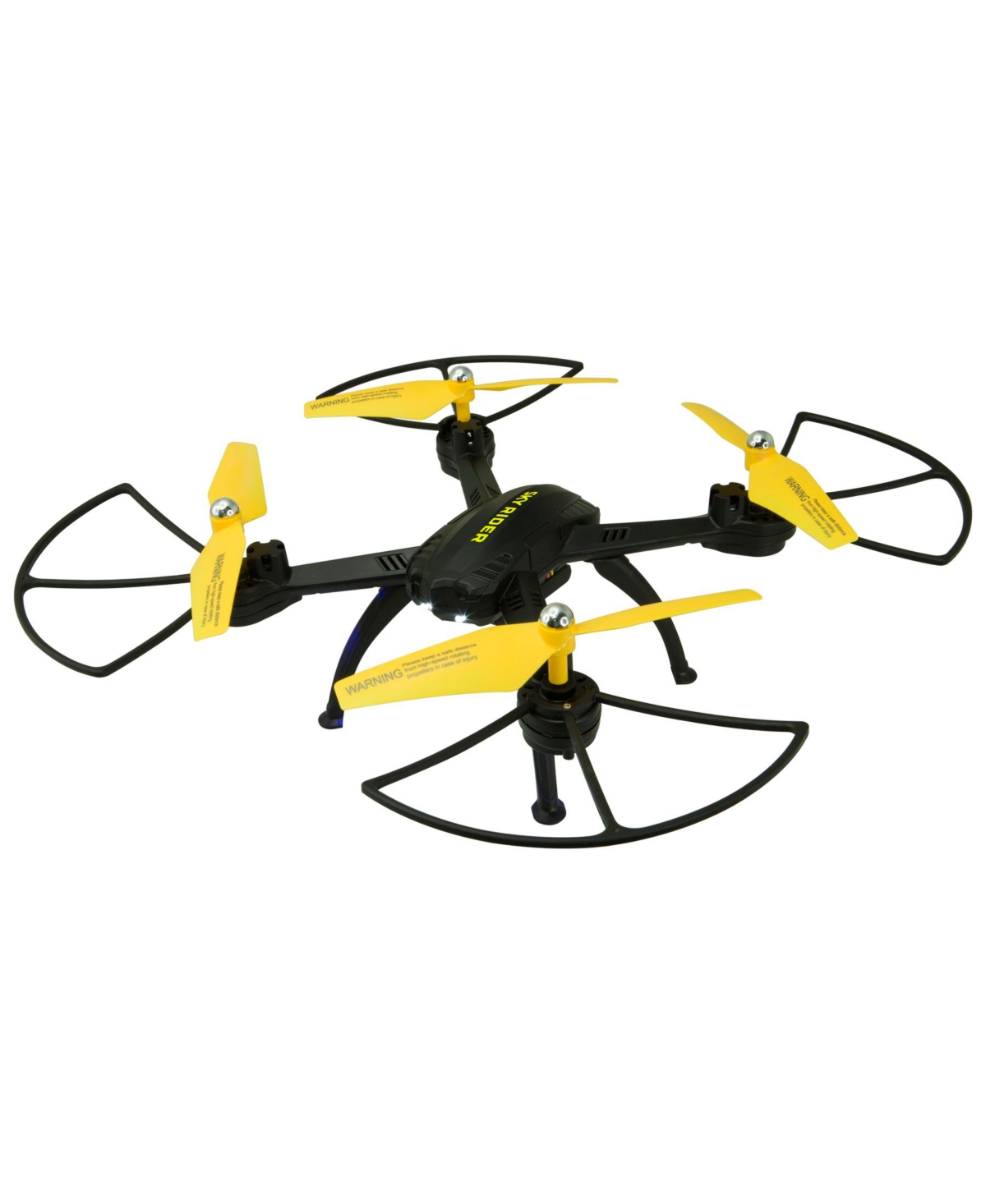 Ilive Sky Rider X-11 Stratosphere Quad Copter Drone With Wi-fi Camera, 14.37" X 14.37" In Black