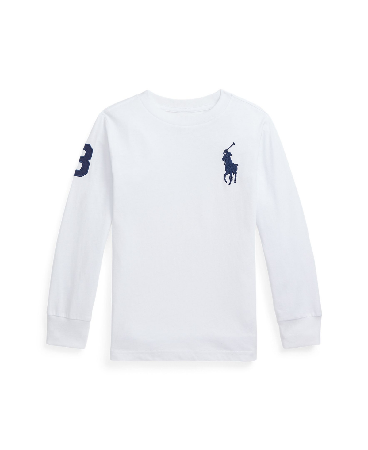 Polo Ralph Lauren Toddler and Little Boys Big Pony Cotton Jersey T-shirt