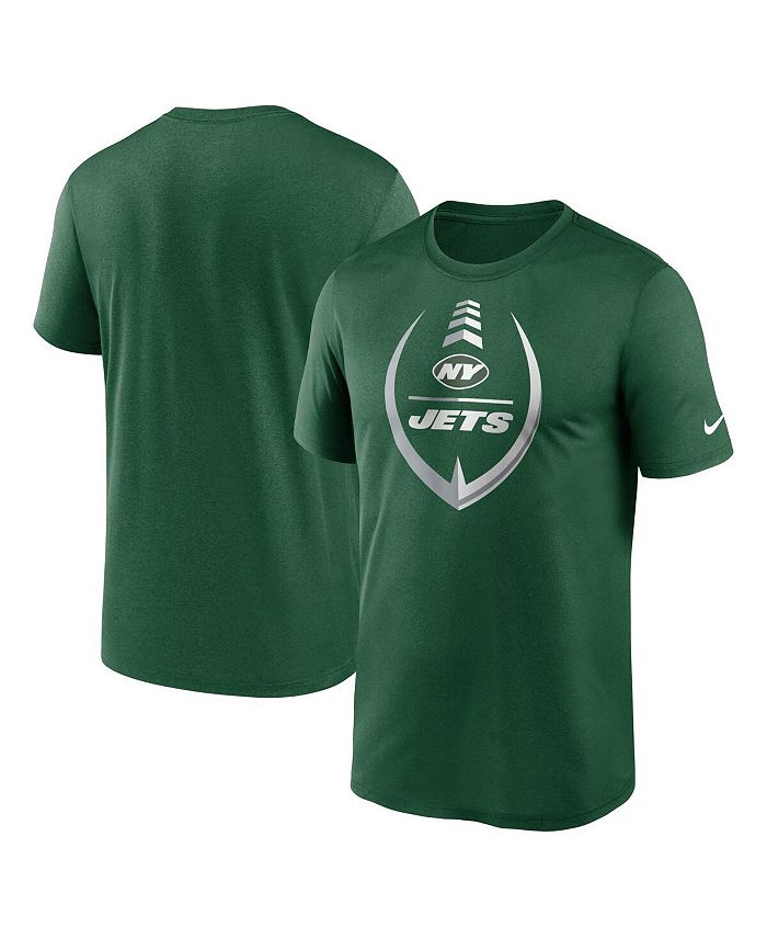 Nike Men s Green New York Jets Icon Legend Performance T shirt