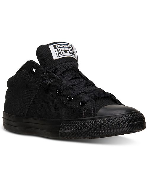 Converse Boys Chuck Taylor Axel Mid Casual Sneakers From Finish