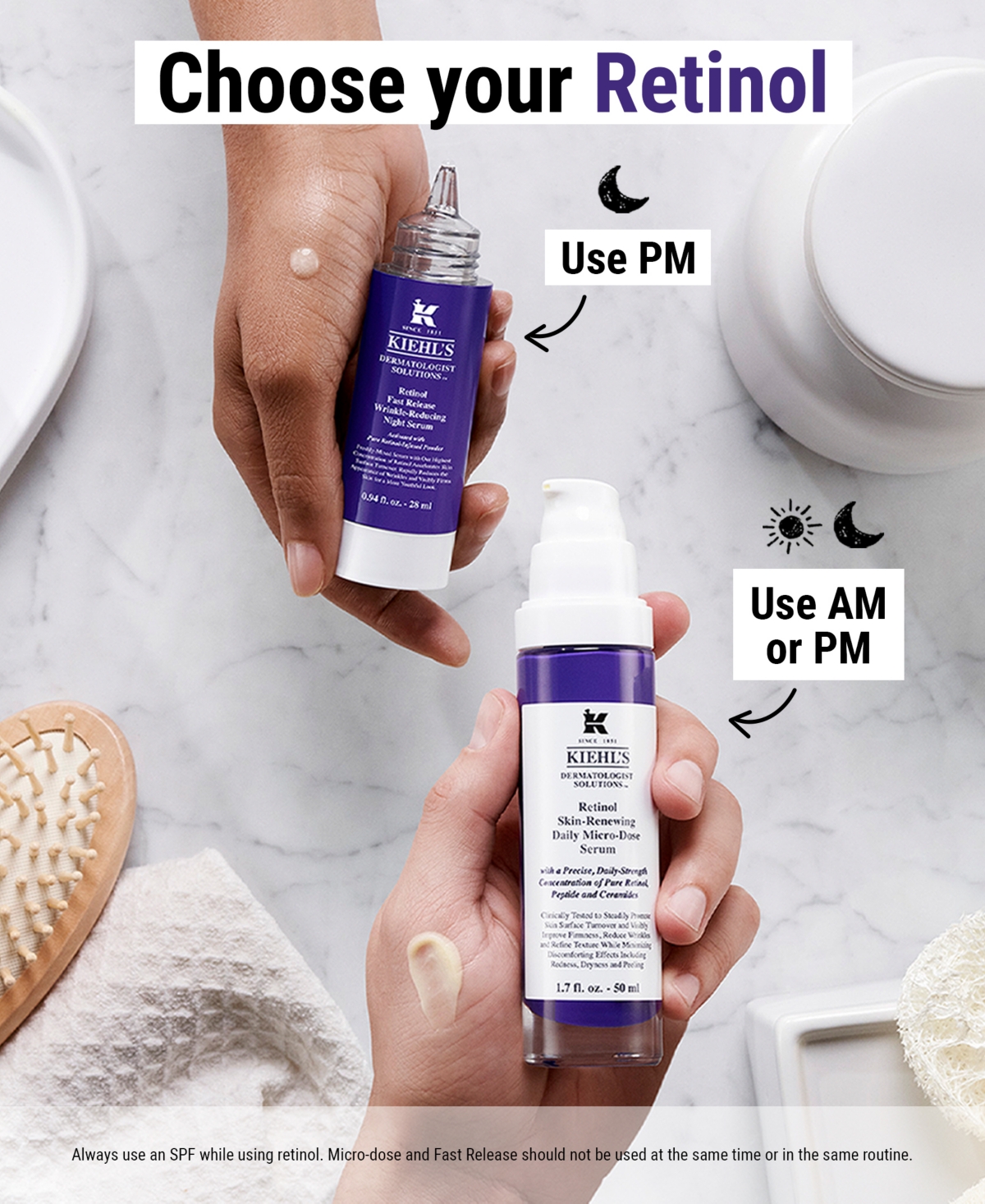 Kiehl's Since 1851 Retinol Fast Release Wrinkle-Reducing Night Serum, 0.94 oz