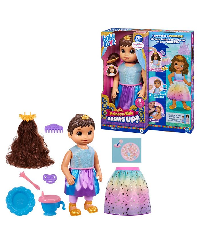 Baby Alive Princess Ellie Grows Up Doll Set Macy's