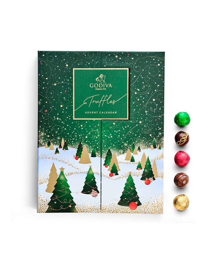 Godiva Chocolatier Luxury 24-Piece Chocolate Advent Calendar