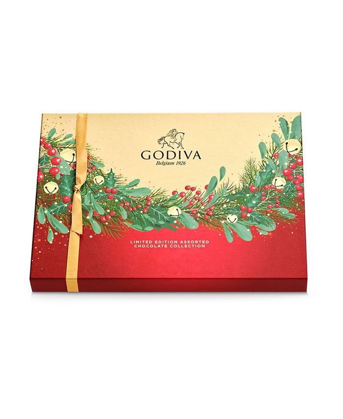 Godiva Assorted Chocolate Holiday Gift Box, 36 Piece Macy's