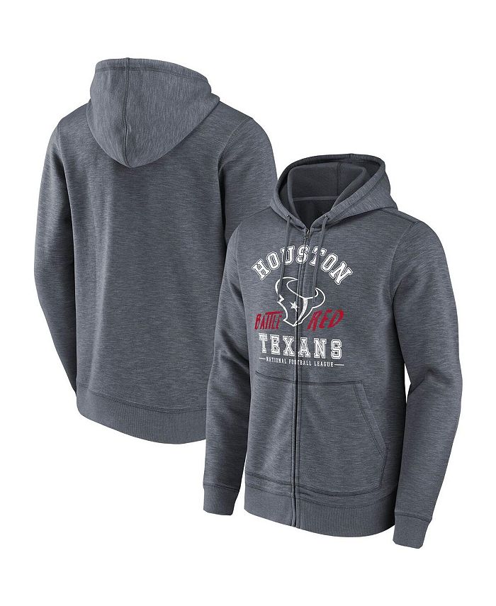 Football Fan Shop Officially Licensed NFL Full-Zip Hooded Jacket - Houston Texans