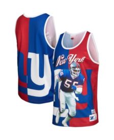 Youth Mitchell & Ness Lawrence Taylor Royal New York Giants Retired Player  Name & Number Fleece Pullover Hoodie