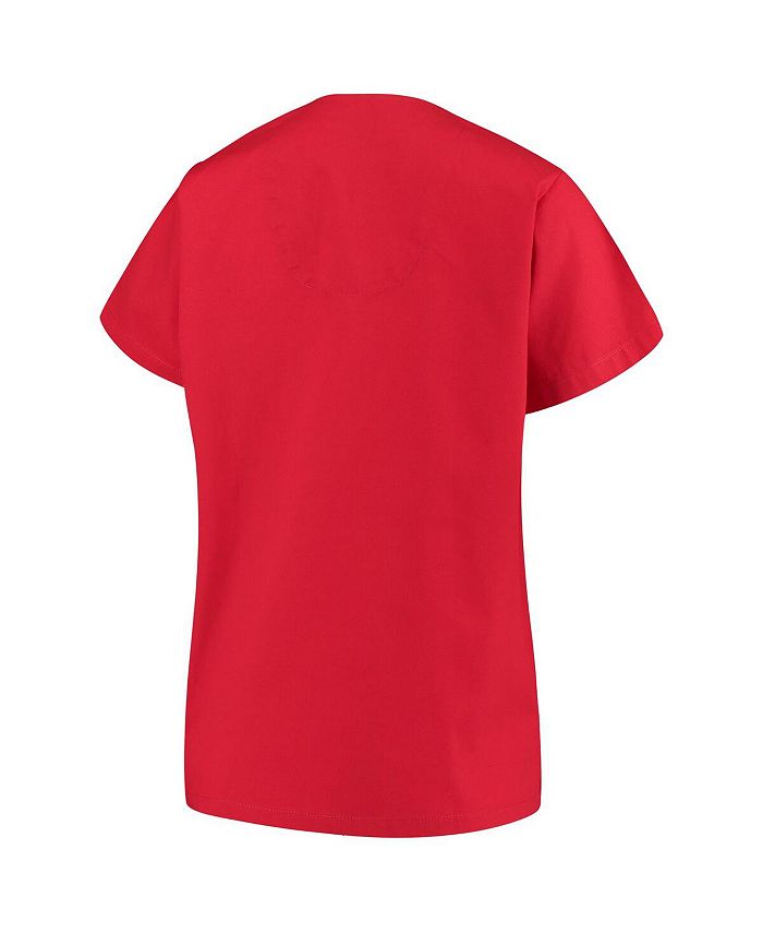 Concepts Sport Men's and Women's Red Kansas City Chiefs Team Scrub Top