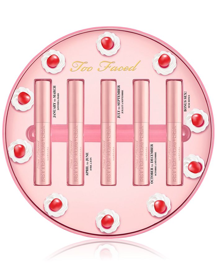Too Faced 5 Pc Have Your Cake And Better Than Sex Too Limited Edition Mascara Set Macys 6802