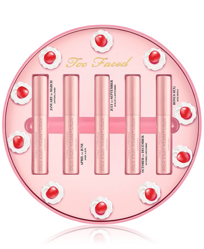 Too Faced 5 Pc Have Your Cake And Better Than Sex Too Limited Edition Mascara Set Macys 