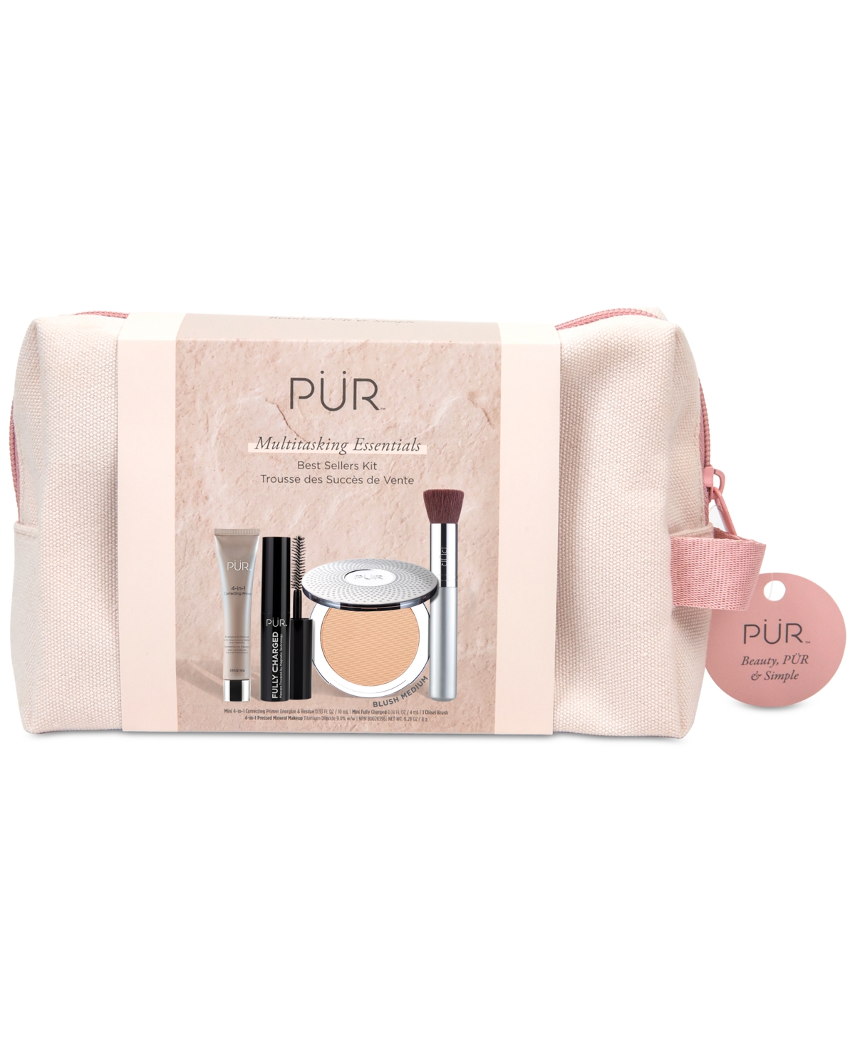 Shop Pür 5-pc. Multitasking Essentials Best Sellers Set In Blush Medium