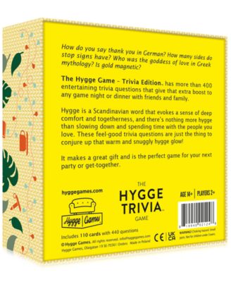 Hygge Games Come lo hai saputo? - Gioco di quiz per feste, bianco