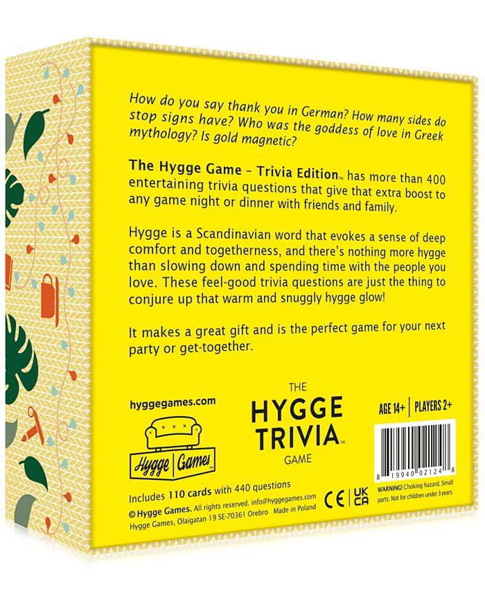 Hygge Games Trivia Game & Reviews Unique Gifts by STORY Macy's
