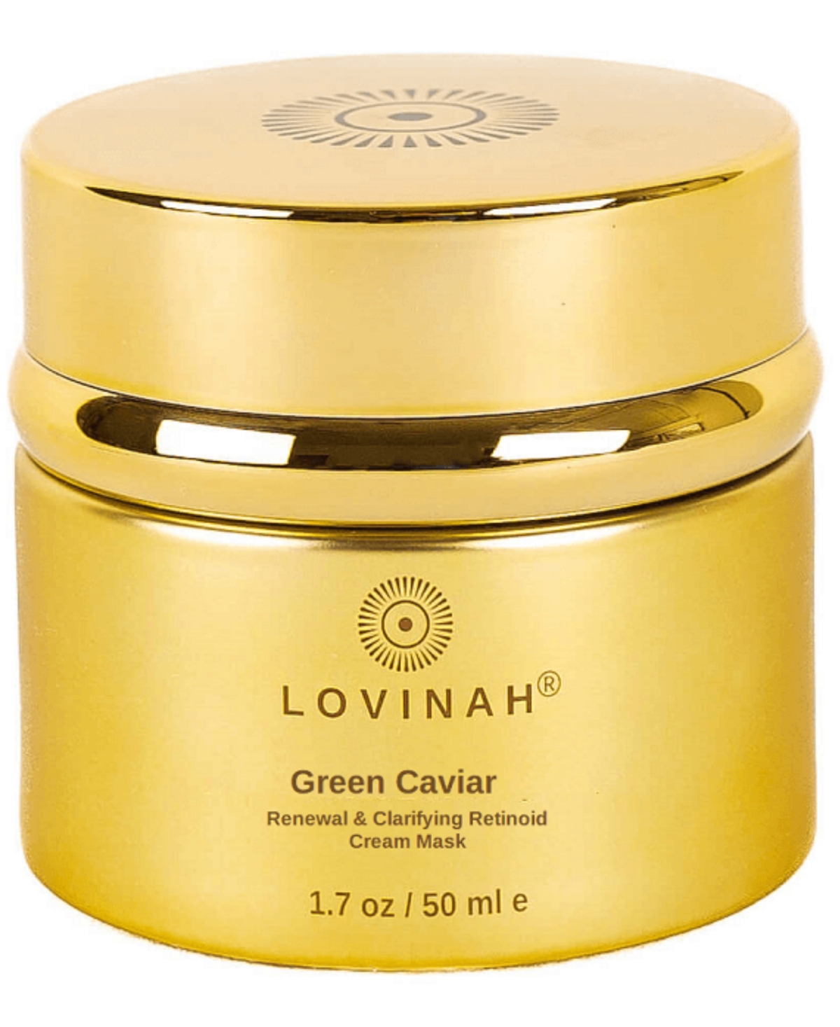 Lovinah Skincare Green Caviar Clarifying Retinol Cream Mask, 1.7 Oz.