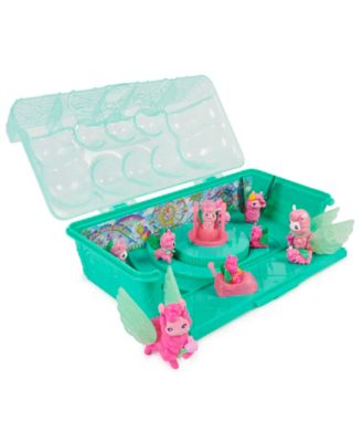 Hatchimals CollEGGtibles, Rainbow-cation Llama Family Carton Playset