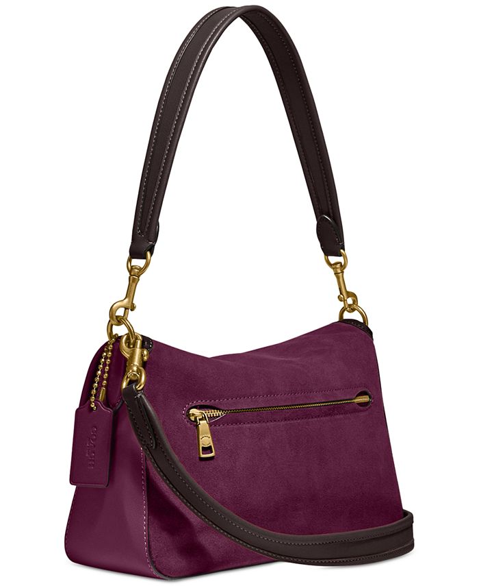 COACH Suede Soft Tabby Shoulder Bag with Convertible Straps & Reviews Handbags & Accessories