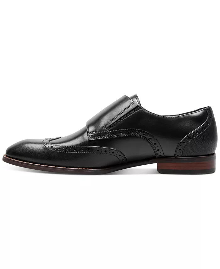 Men's Karson Wingtip Double-Monk Strap Dress Shoe - thumbnail 5