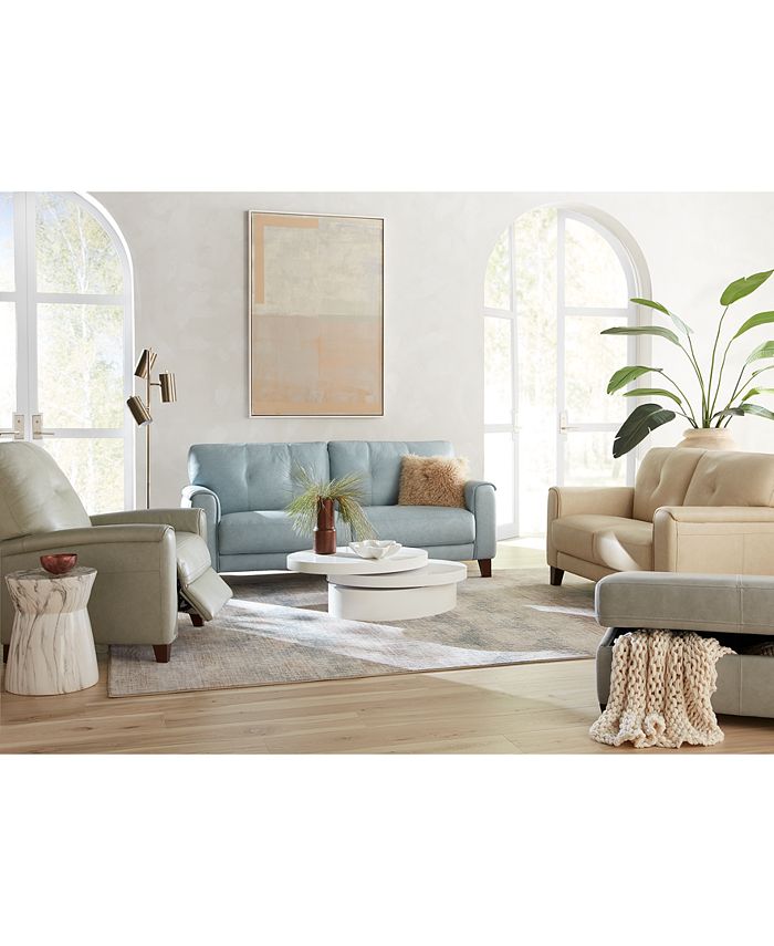 Furniture Ashlinn Leather Sofa