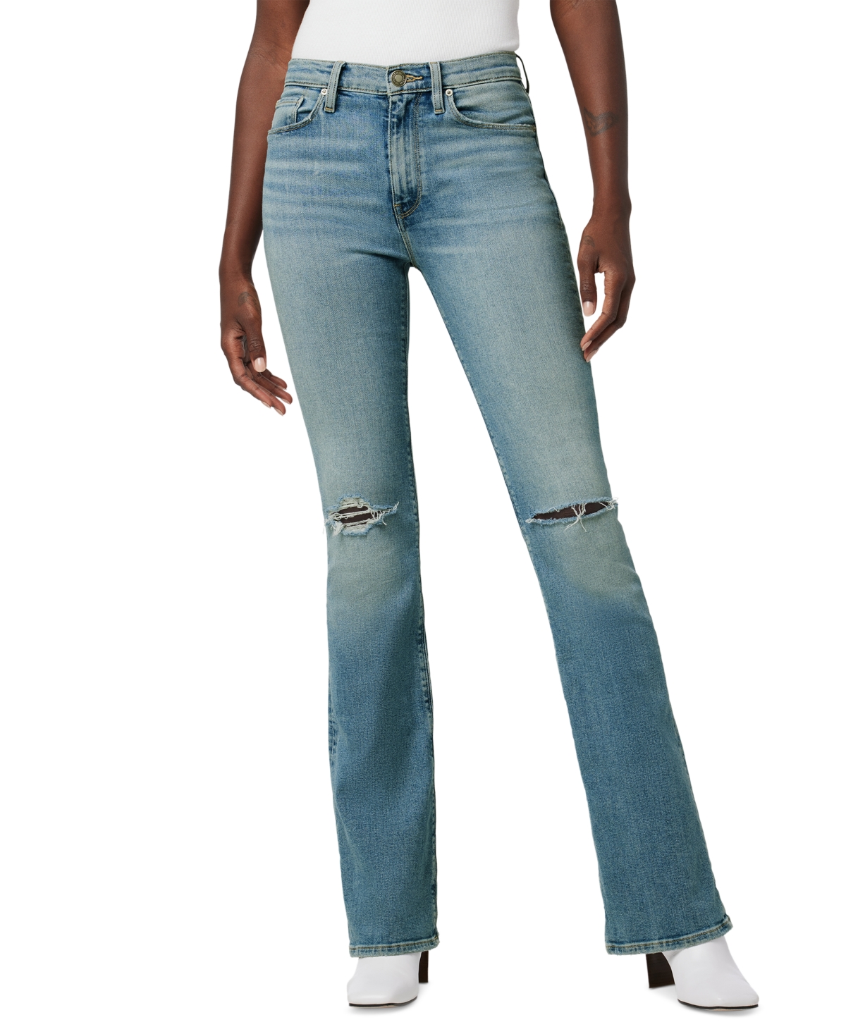 Hudson Jeans Women's Barbara High-Rise Bootcut Jeans