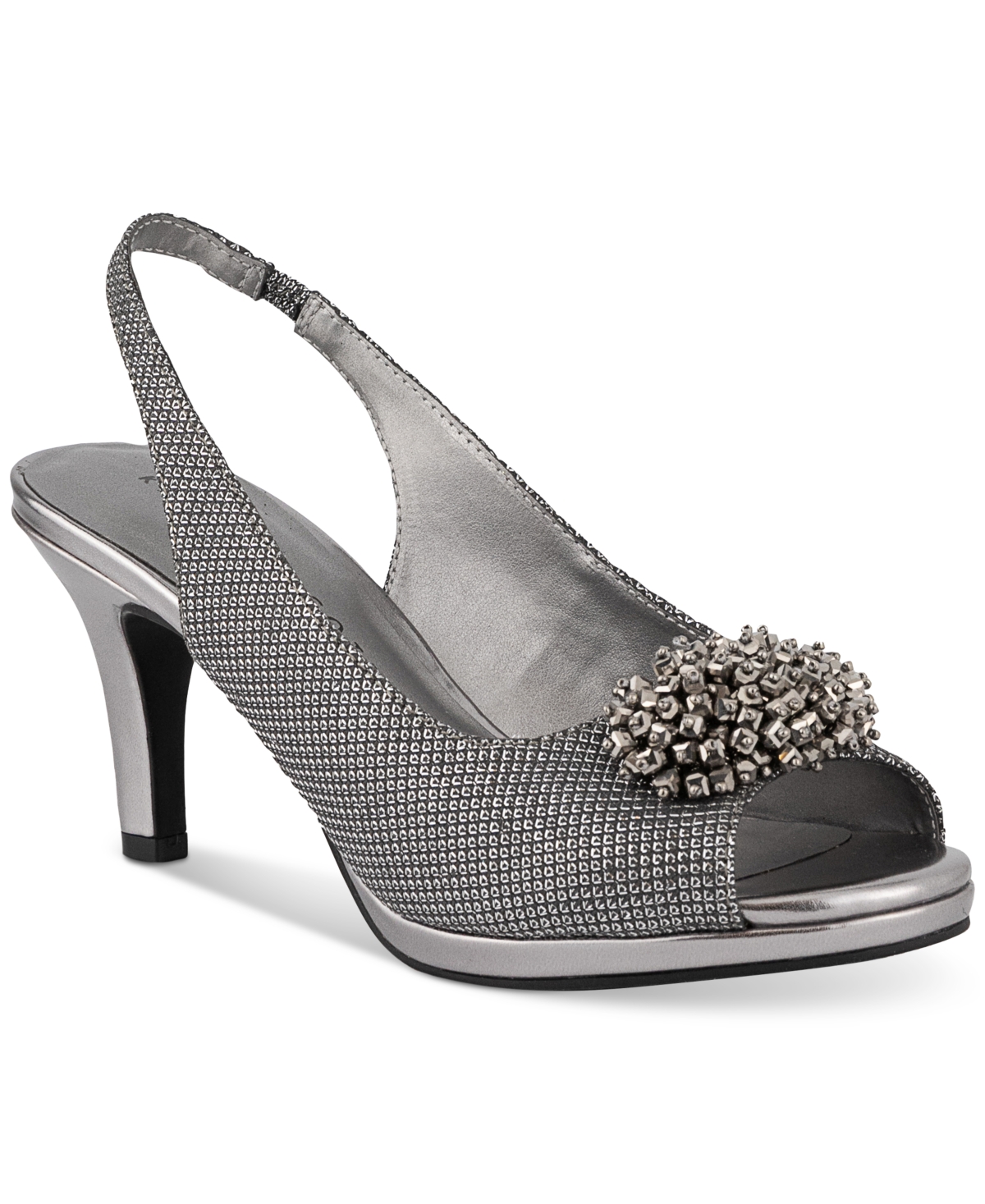 Karen Scott Breena Slingback Peep toe Pumps Created For Macy s