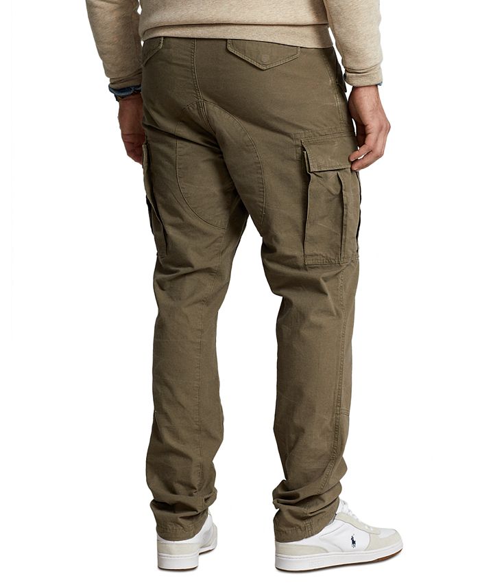 Polo Ralph Lauren Men's Classic Tapered Fit Canvas Cargo Pants - Macy's