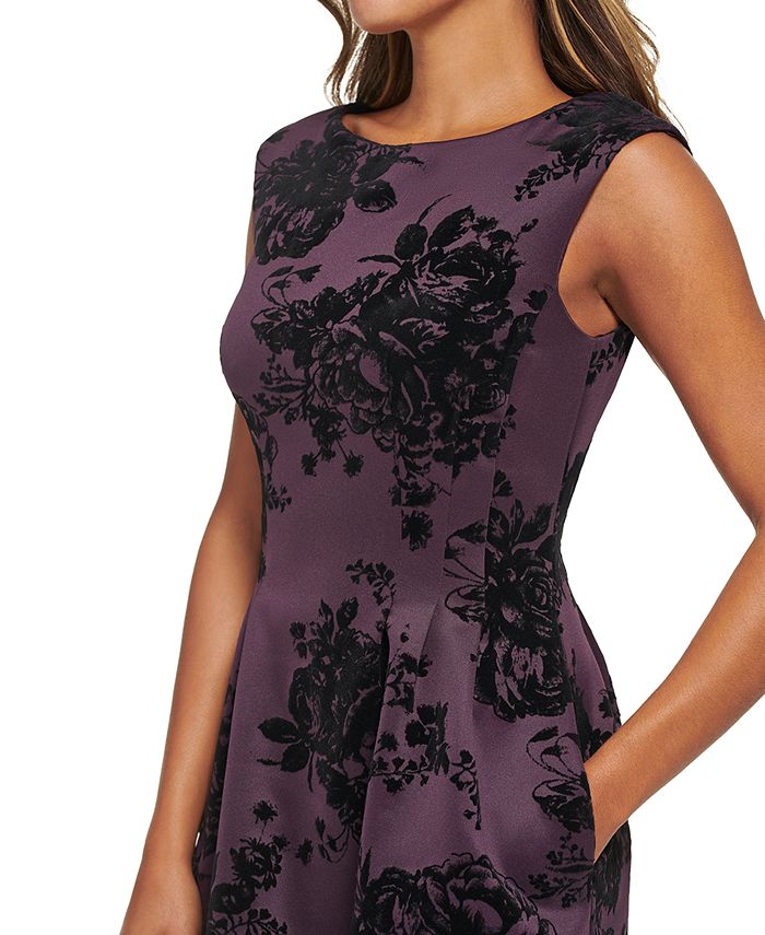 Vince camuto purple lace dress on sale
