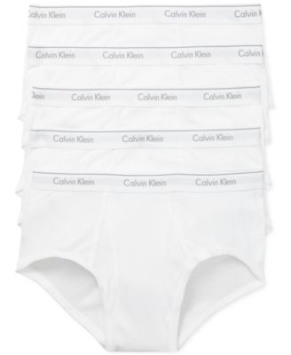 캘빈 클라인 Calvin Klein Mens 5-Pack Cotton Classics Briefs Underwear