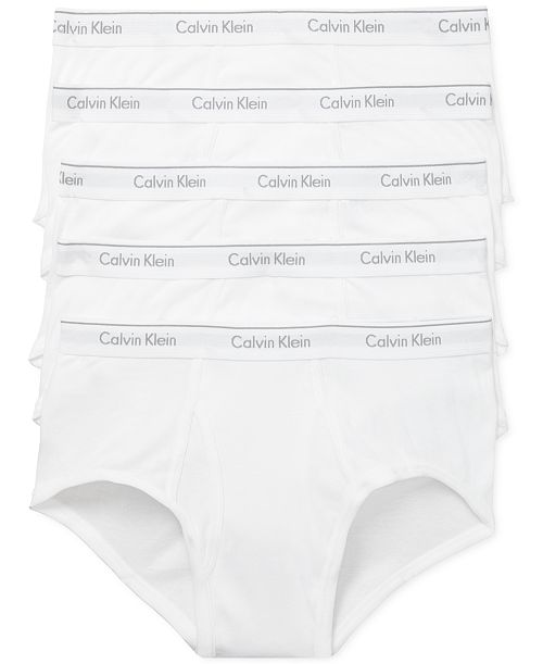 alfani Calvin Klein Men's 5-Pack Cotton Classics Briefs Underwear Men's Fashion & Accessories