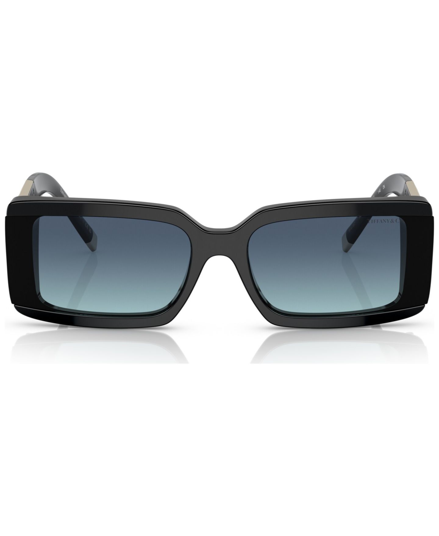Женские солнцезащитные очки Tiffany & Co. Sunglasses, TF4197, цвет: Чёрный — фото 2