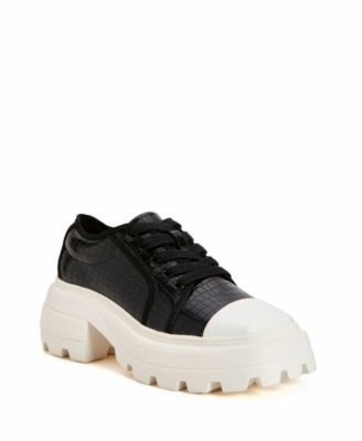 Katy Perry Women's The Geli Solid Lace-up Lug Sole Sneakers & Reviews ...