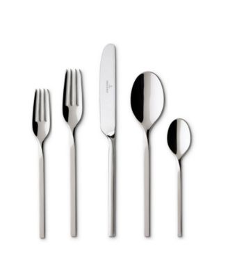 Villeroy & Boch New Wave Flatware Stainless Steel 20 Piece