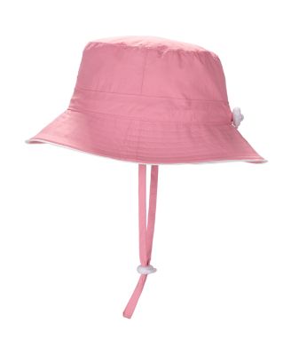 Babiators Pink Sun Hat With White Trim
