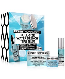 3-Pc. Full-Size Water Drench Triple Threat Set