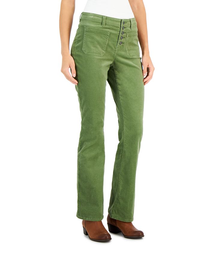 Style & Co Women's High-Rise Corduroy Bootcut Jeans, Created for Macy's -  Macy's