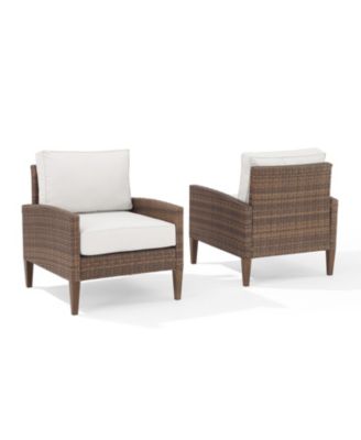 Capella 2 Piece Outdoor Wicker Chair Set