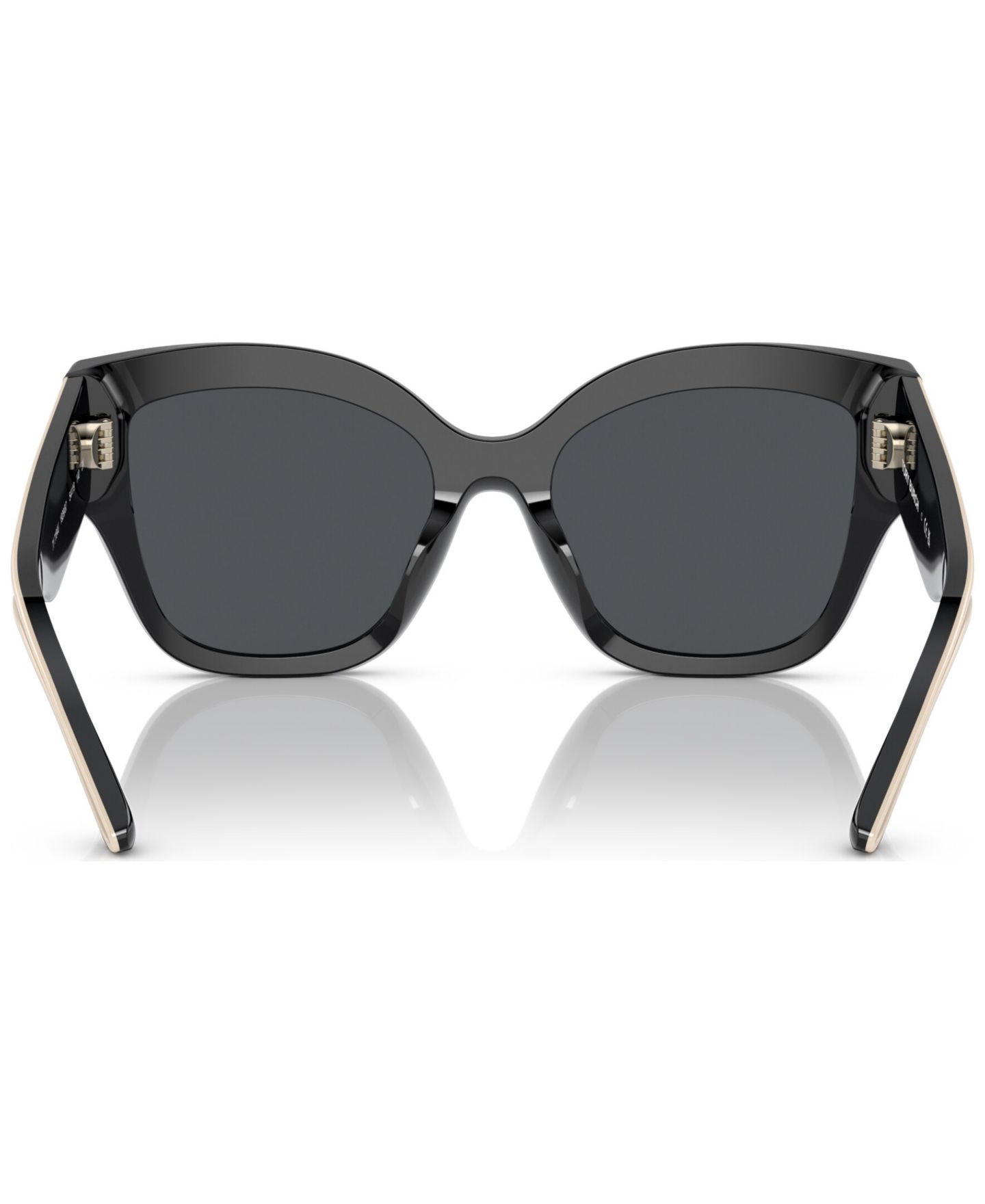 Женские солнцезащитные очки Tory Burch Sunglasses, TY7184U, цвет: Чёрный / Молочный — фото 4