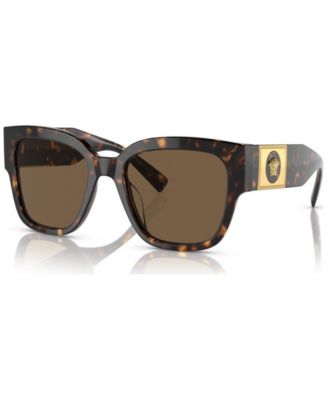 Versace Women\'s Polarized Sunglasses VE4437U Amazon.com: Versace VE4437U GB1/T3 54MM Black/Grey Gradient  main image 4