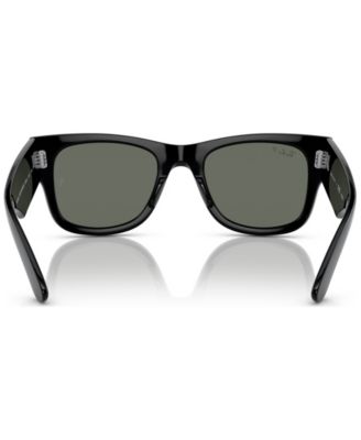 Unisex Mega Wayfarer 51 Polarized Sunglasses