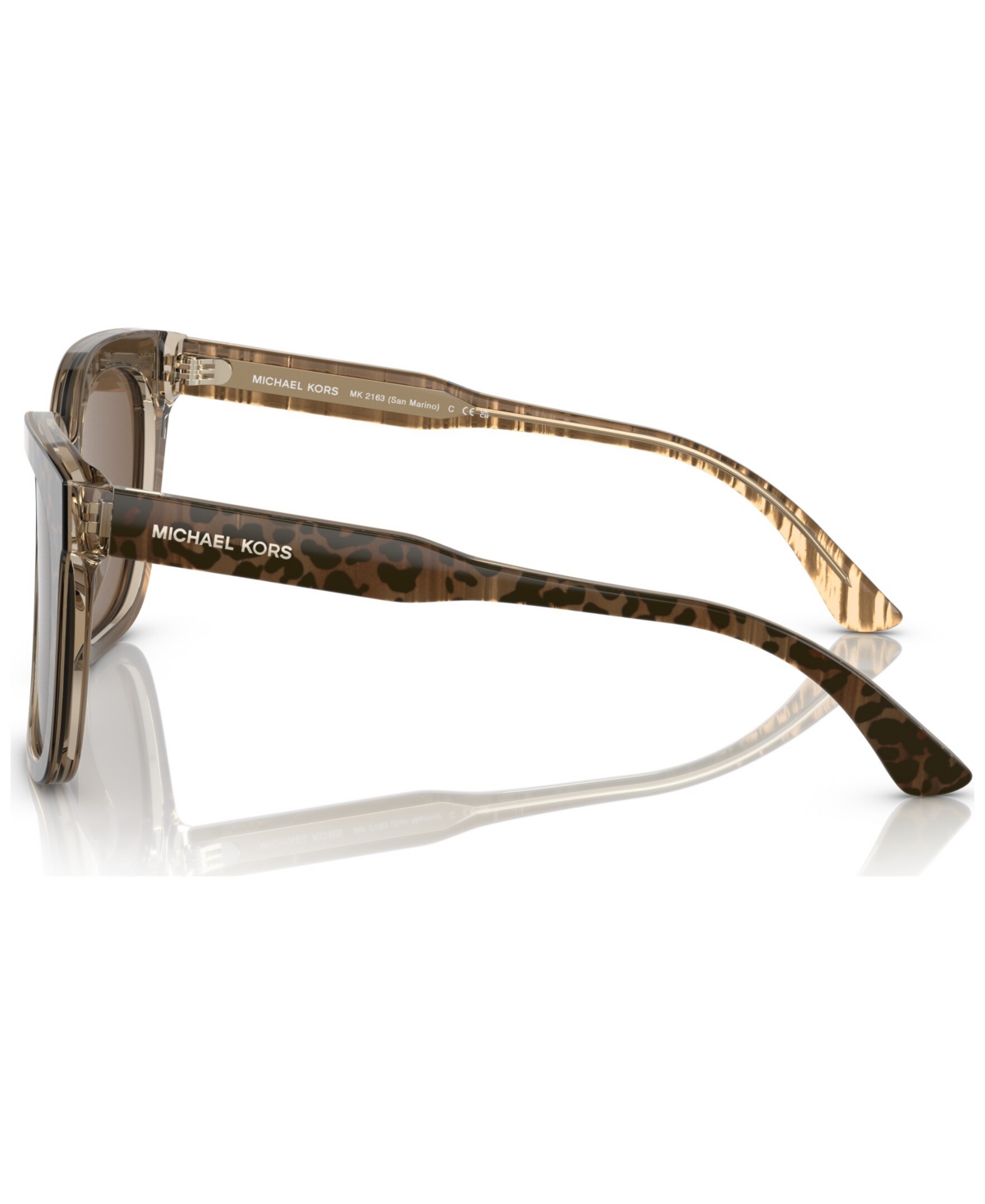 Shop Michael Kors Women's Sunglasses, Mk2163 In Brown Leopard