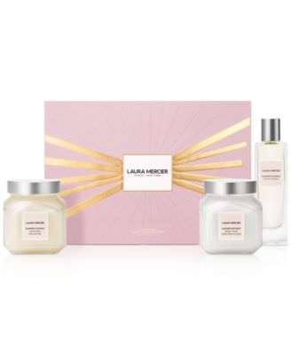 LAURA MERCIER アーモンドココナッツ 3点セット Laura Mercier Laura Mercier 3-Pc. Luxe Almond Coconut Set