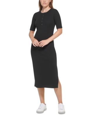 Calvin Klein Jeans Petite Ribbed Side 