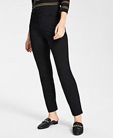 Women's Pull-On Tummy-Control Pants, Regular & Short Lengths, Created for Macy's